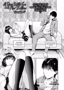 A Day With Eri And Her Brother