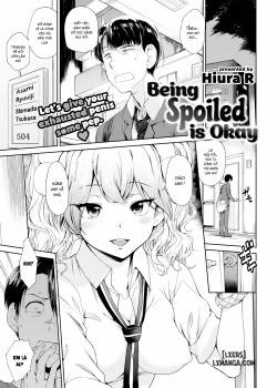 Being Spoiled Is Okay