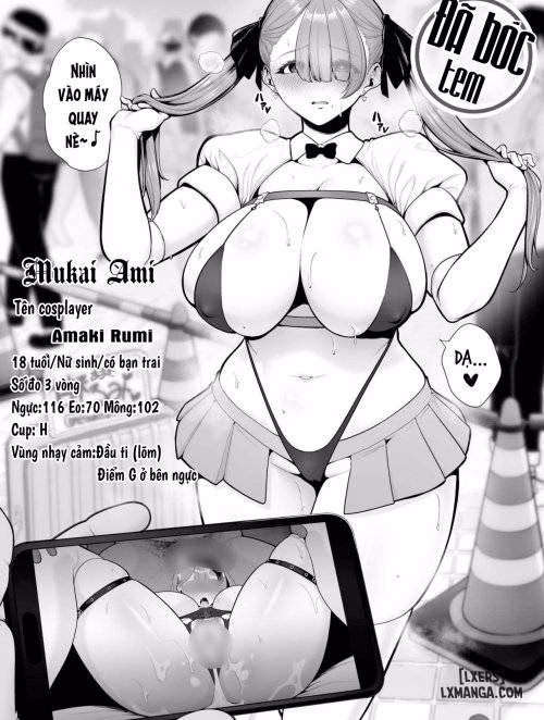 Jakushou Bakunyuu Layer, Cameko Oji-San Ni Kuwareru