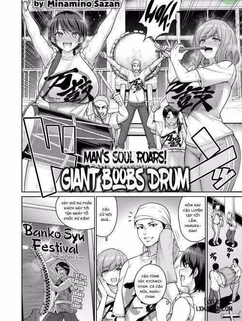 Man’s Soul Roars! Giant Boobs Drum