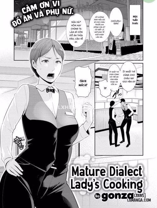 Mature Dialect Lady’s Cooking