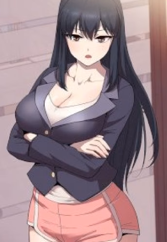 Playing A Game With My Busty Manager