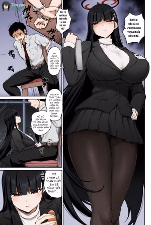 Rio Short Manga (Blue Archive) [Colorized Missonelife]