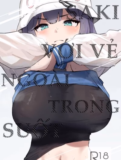 Saki Với Vẻ Ngoài Trong Suốt [Blue Archive]